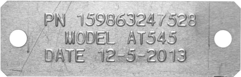 Product Documents - Metal Plate Embosser (800x263), Png Download