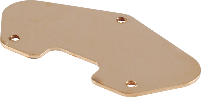 Base Plate, Tele Bridge, Steel, Copper Plated Image - Telecaster Bridge Base Plates (800x386), Png Download