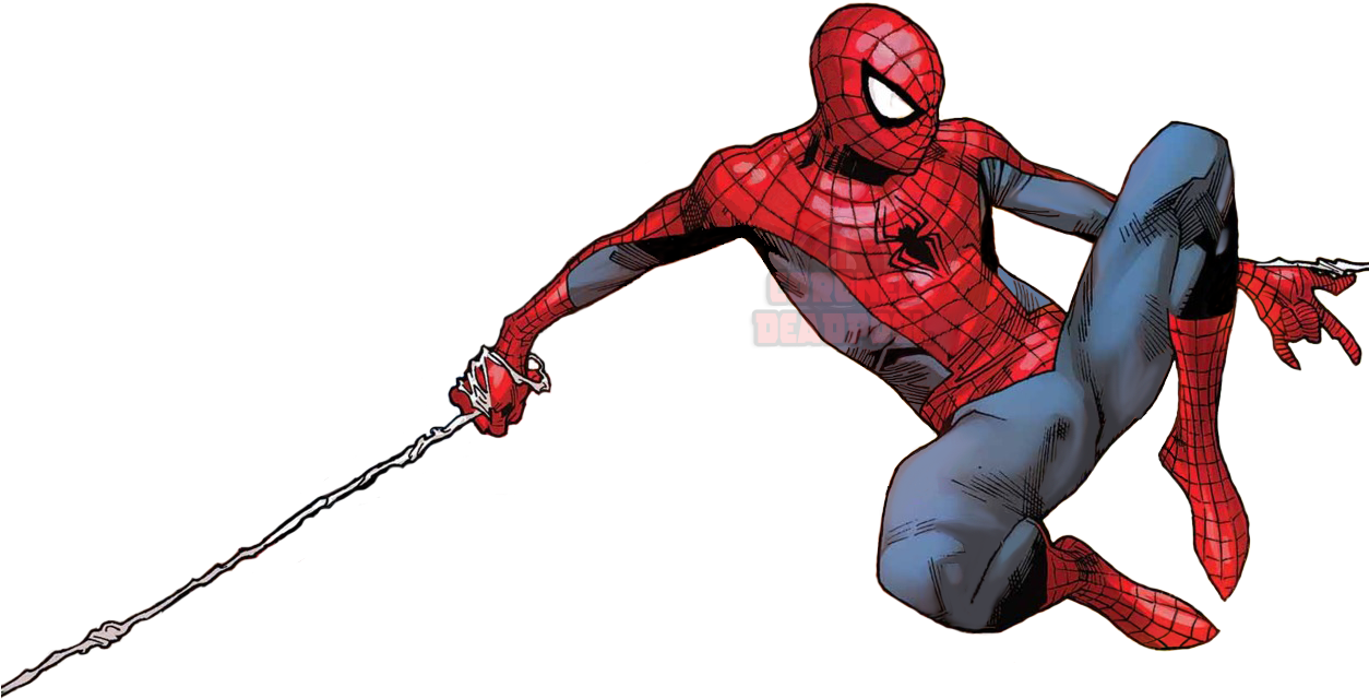 Spiderman Comic Png - Spiderman Png (1253x768), Png Download