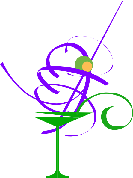 How To Set Use Martini Glass Clipart (444x594), Png Download