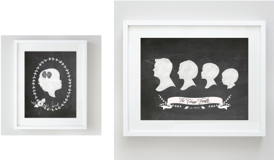 Chalboard Silhouette - Silhouette (600x400), Png Download