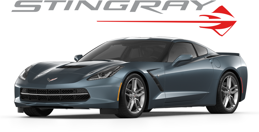2018 Chevrolet Corvette Stingray Coupe Z51 - Corvette Stingray 2018 Red (901x506), Png Download