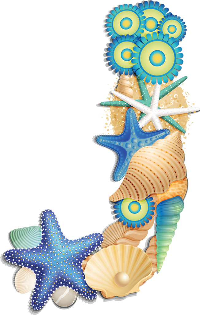 Letter { J } For Judy, That's Me - Sea Shell Alphabet Blue By Яндекс (652x1024), Png Download