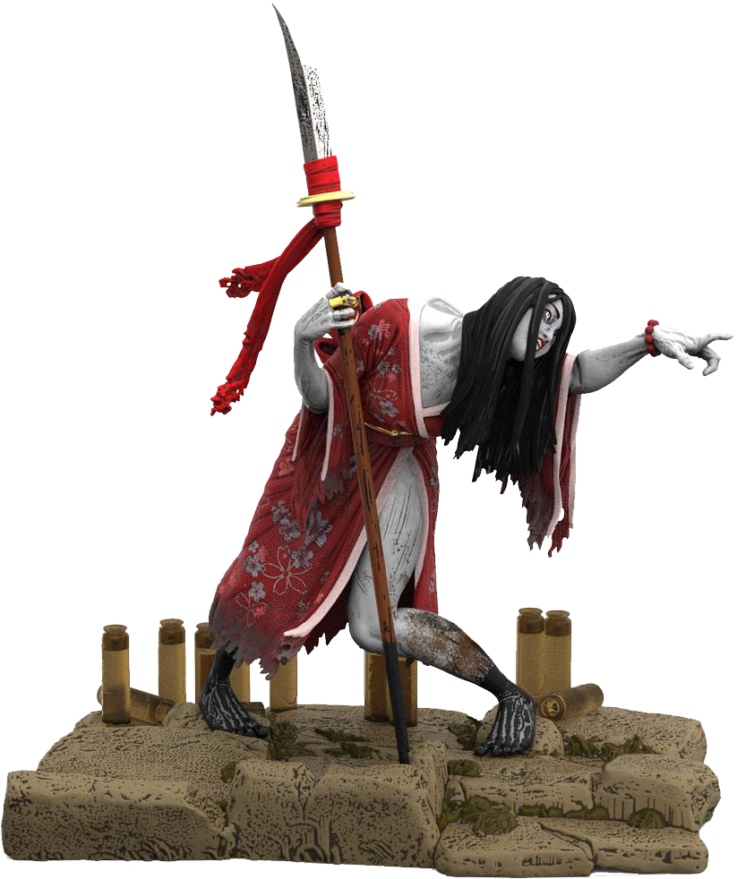 Killer Instinct Figur Hisako - Killer Instinct Pvc Hisako (823x982), Png Download
