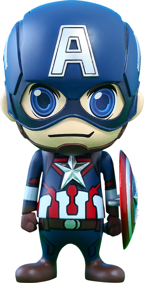 Capitan America Baby Png - Hot Toys Cosbaby Captain America (480x940), Png Download