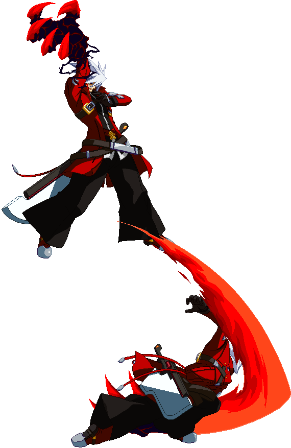 Bbcp Ragna Crushtrigger - Illustration (570x877), Png Download