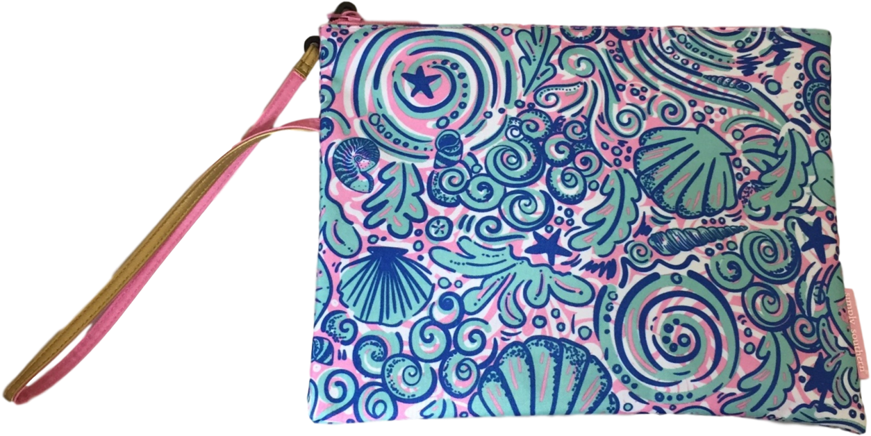 Simply Southern Swirly Brush Bag - Coin Purse (1400x1866), Png Download