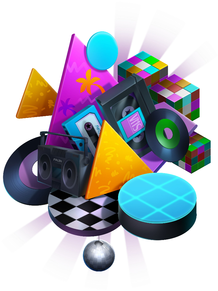 80s Png - Monster Legends Islands (737x982), Png Download