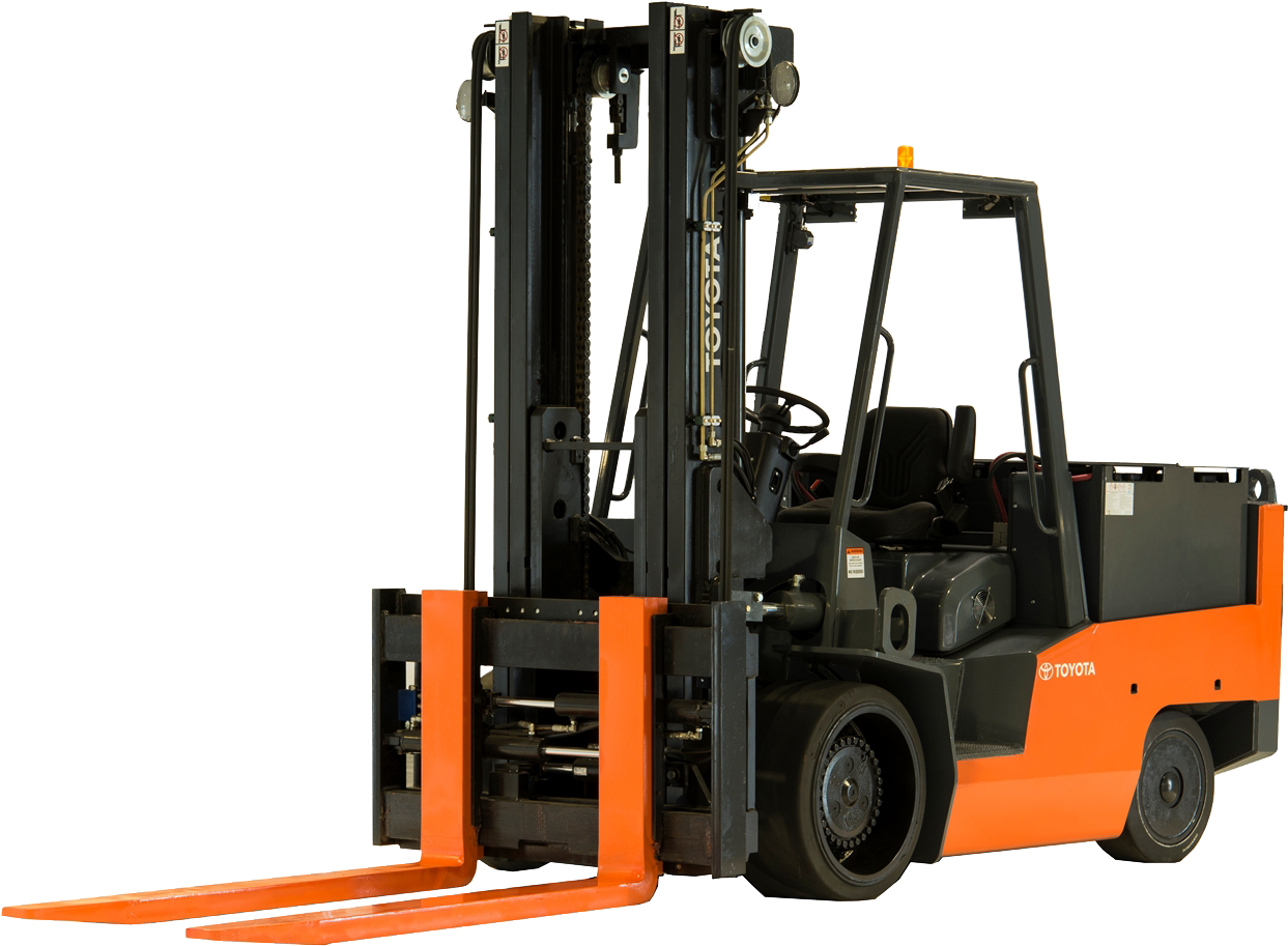 High Capacity Electric Cushion - フォークリフト 回転 アタッチメント (1420x1132), Png Download