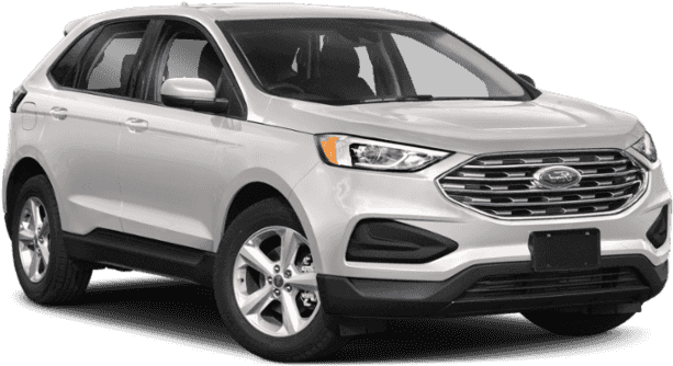 New 2019 Ford Edge St - 2019 Chevy Traverse White (640x480), Png Download