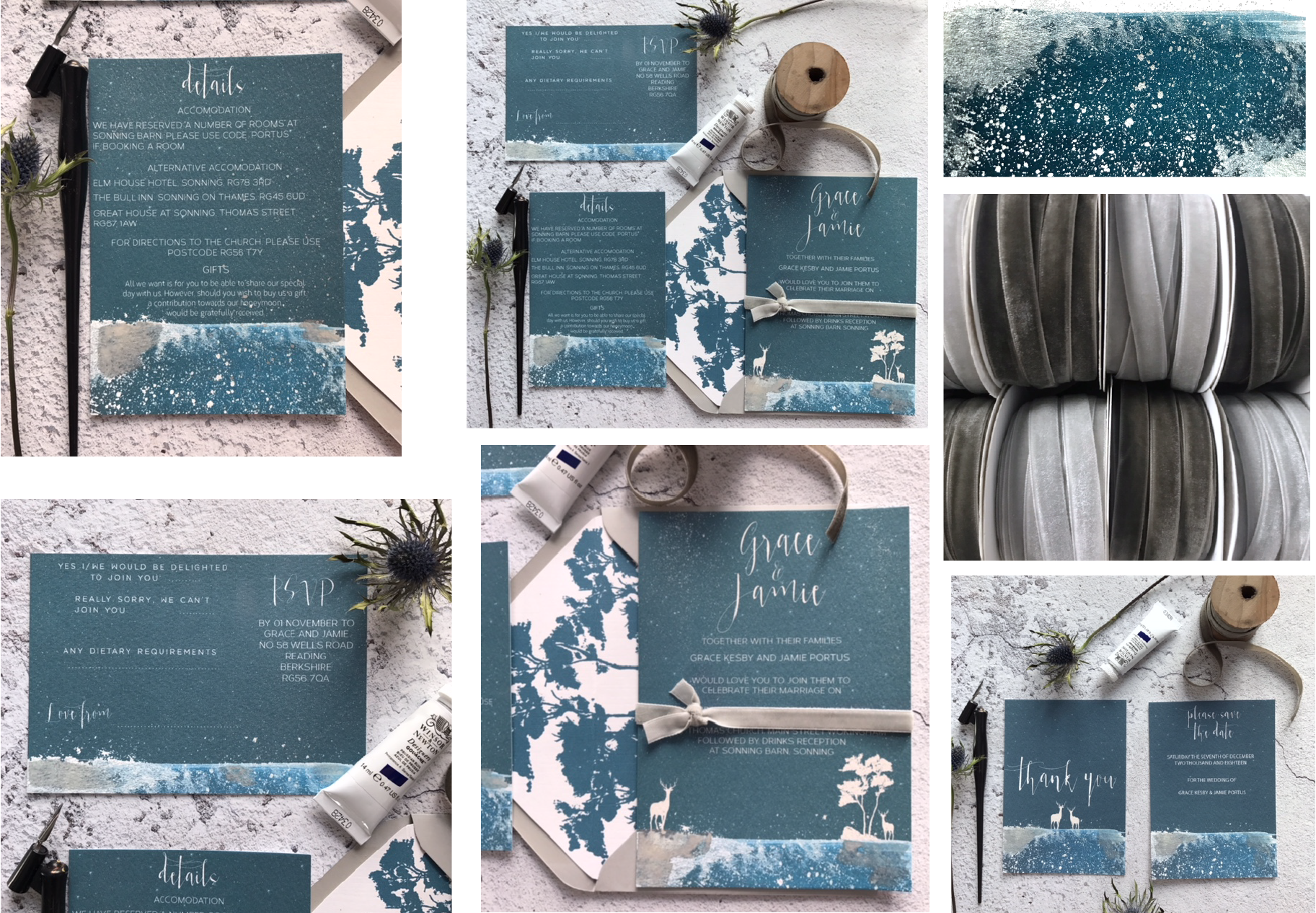 Winter Wonderland Invitation - Otter (1825x1266), Png Download