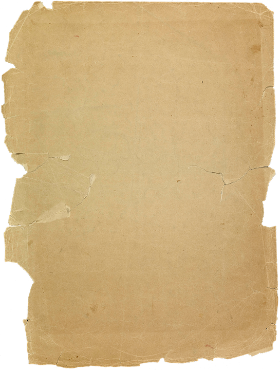 Torn Paper, Vintage Paper, Vintage, Texture, Grunge - Vellum (545x720), Png Download