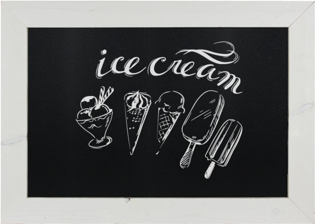 Chalkboard, Scaffolding Wood, 60x40cm, White (640x640), Png Download