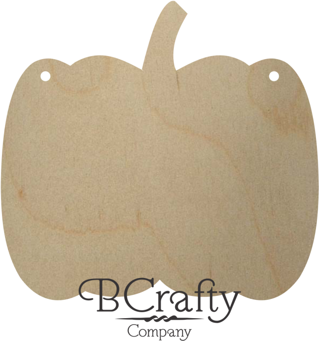 Wooden Pumpkin Craft Shapes - Apple (684x912), Png Download