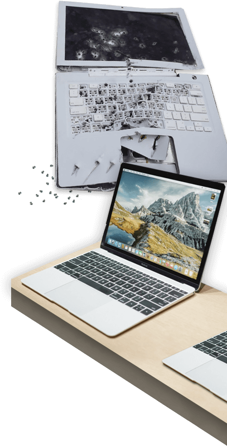 Macbook - Apple (460x897), Png Download