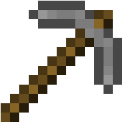 Pixel Clipart Mc Sword - Picareta De Diamante Minecraft (640x480), Png Download