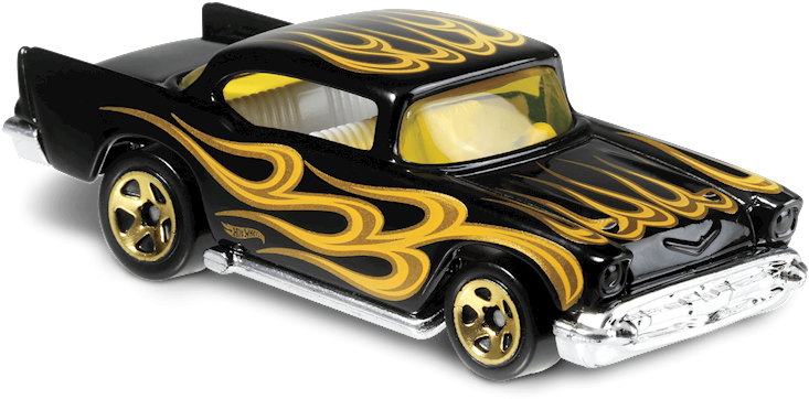 '57 Chevy® - Chevy 57 Hot Wheels (892x407), Png Download