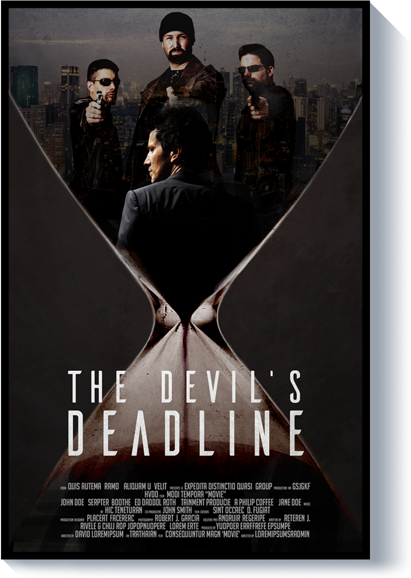 Movie Poster Design (950x1200), Png Download