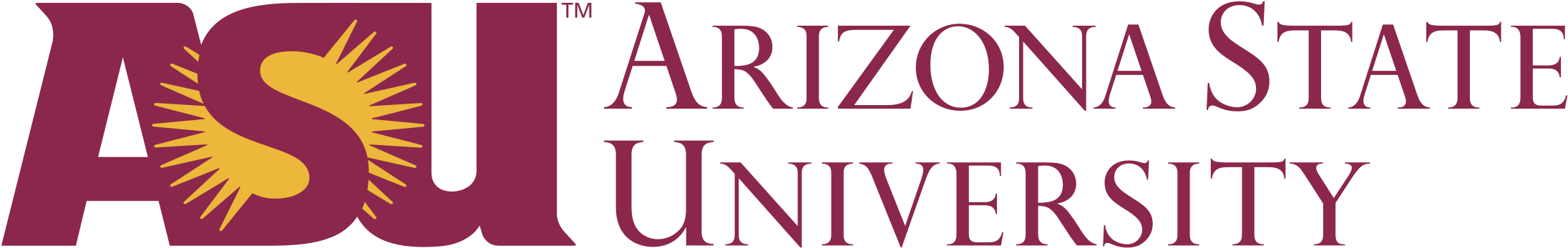 Asu 5 Logo Png Transparent Household Water Insecurity - Arizona State University (2400x2400), Png Download