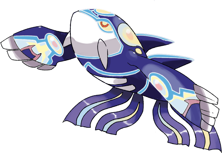 Primal Kyogre Pokemon Alpha Sapphire By Phatmon66 On - Pokemon Mega Primal Kyogre (800x622), Png Download