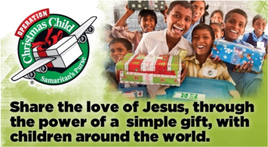 Operation Christmas Child 2010 (1098x334), Png Download