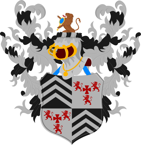 Van De Spiegel Wapen - Rengers Wapen (584x600), Png Download
