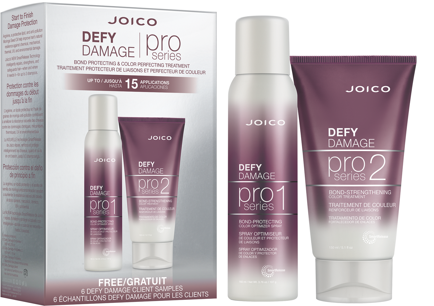 Defy Damage Deluxe Pro Kit - Joico Defy Damage (1600x1600), Png Download