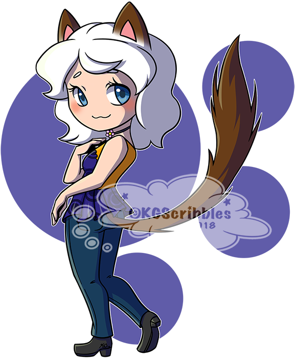 Illudra Chibi - Cartoon (720x720), Png Download
