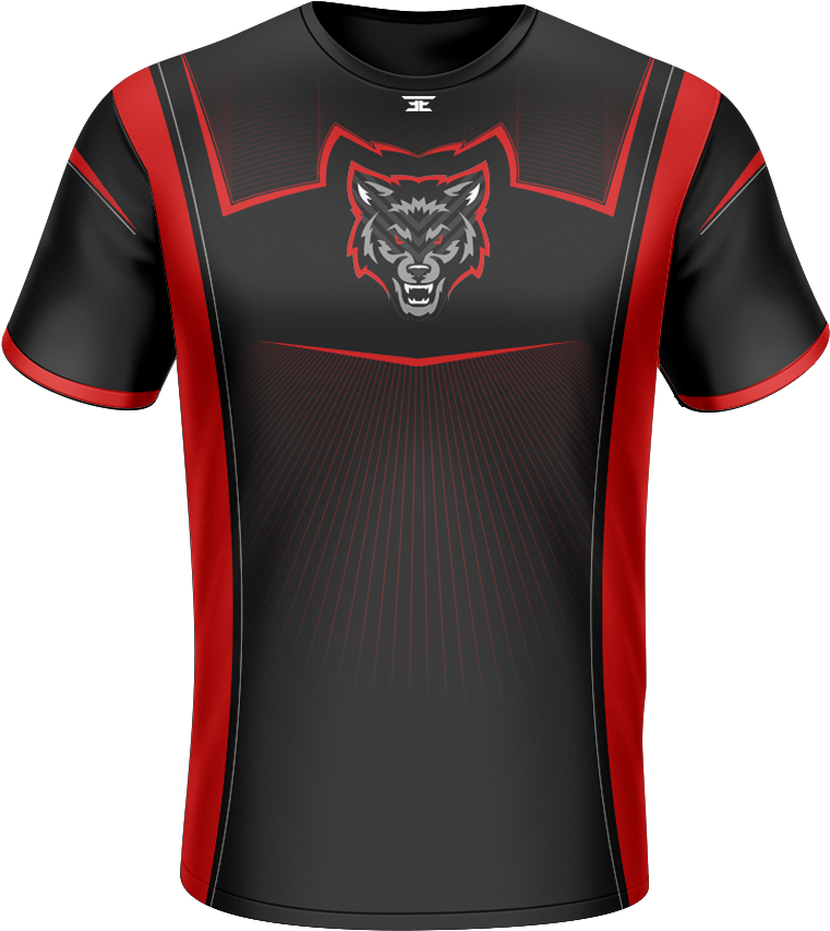 The Wolf Pack Jersey [black] - Active Shirt (1024x1024), Png Download