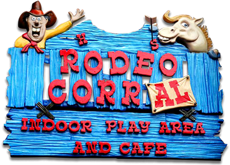 Rodeo Corral Play Area & Cafe - Cartoon (972x335), Png Download