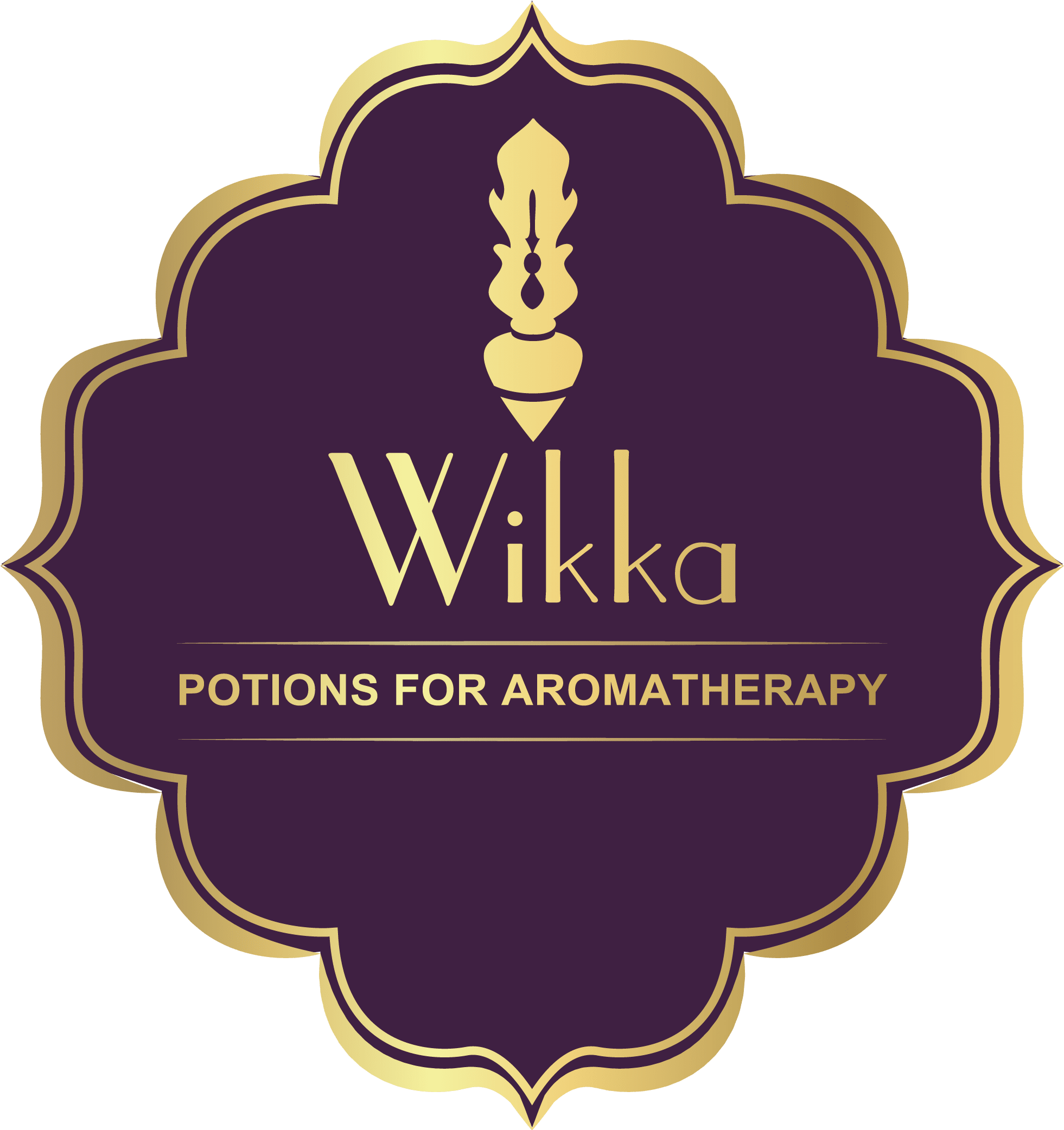 Wikka Potions For Aromatherapy - Label (2083x2083), Png Download