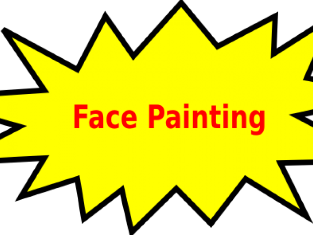 Paint Clipart Face Painting (640x480), Png Download