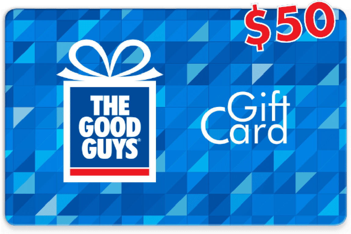 $50 Gift Card - Good Guys (1421x860), Png Download