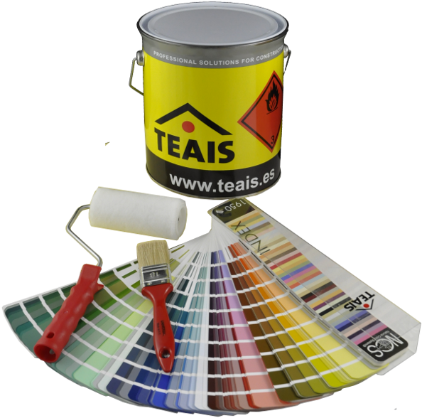 Pinturas Para Interiores - Catalogo De Pinturas Para Interiores (602x600), Png Download