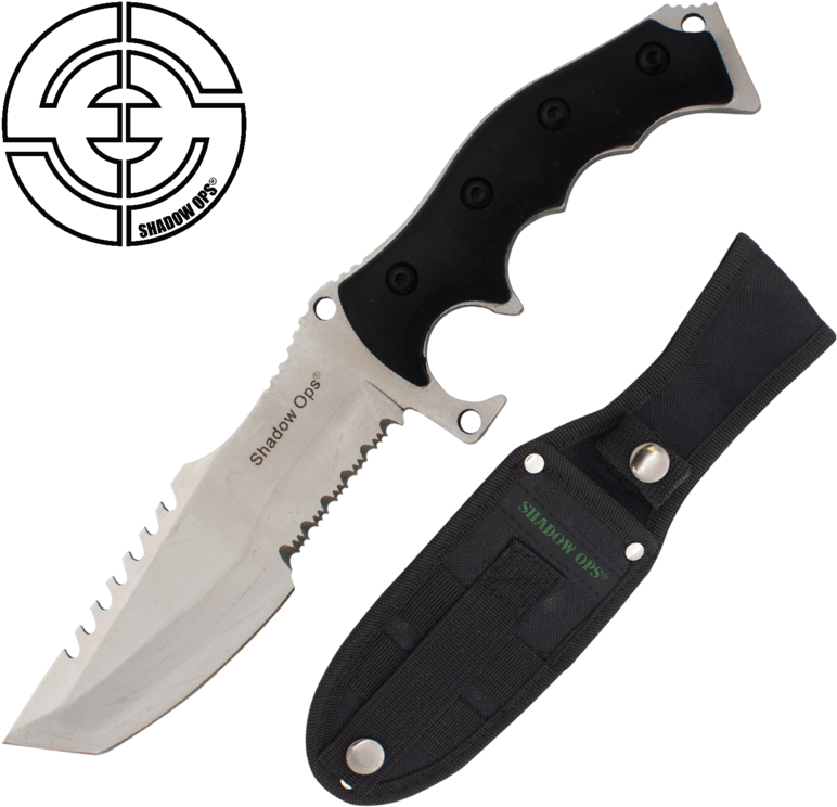 Sale 11 Inch Shadow Ops Military Combat Knife Cld157 - Knives Military (800x800), Png Download