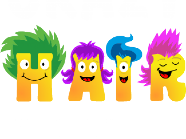 Funky Clipart Crazy Hair - Crazy Hair And Hat Day (640x480), Png Download