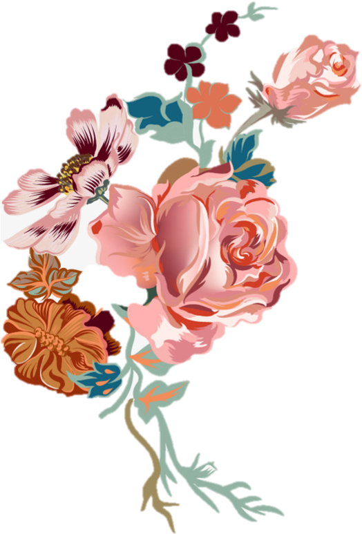 Recepción 2 - 30 Pm - - Bohemian Watercolor Flower Png (649x877), Png Download