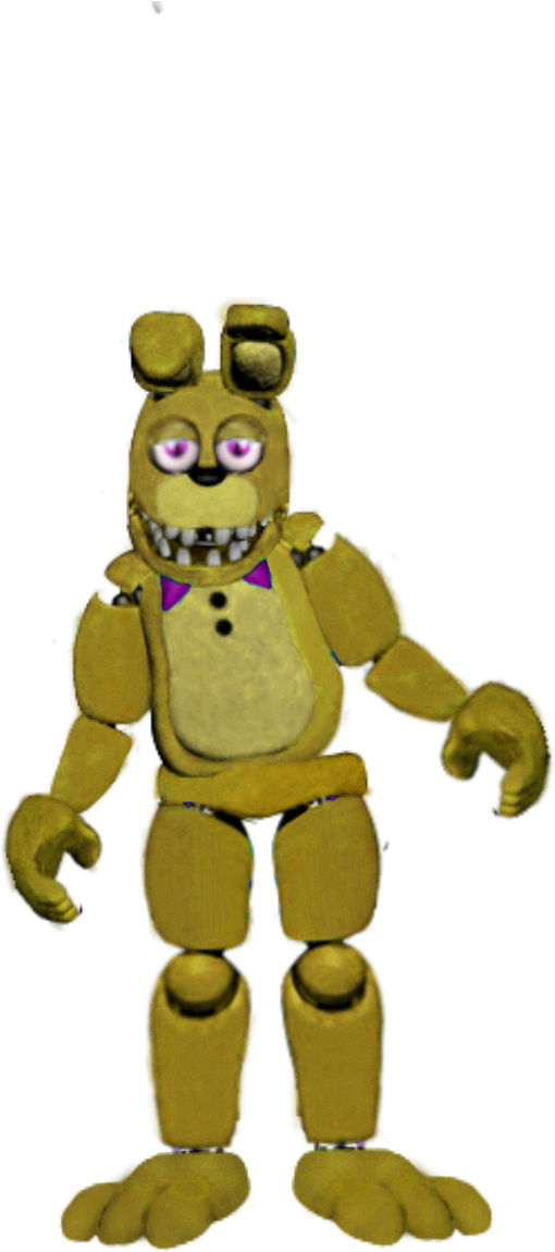 Unwithered Bonnie As Springbonnie Fnaf Characters, - Fnaf 2 Unwithered Bonnie (750x1222), Png Download