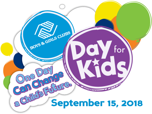 Day For Kids - Boys And Girls Club Day For Kids 2018 (640x481), Png Download