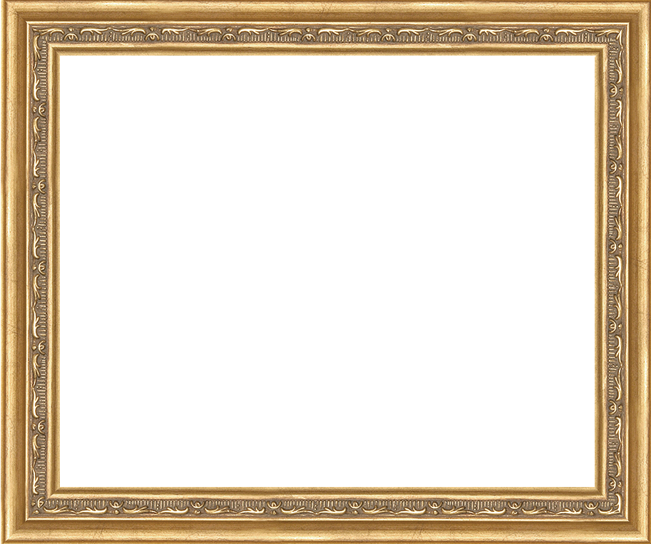 1470z Www - Vintage Gold Frame Transparent (913x763), Png Download