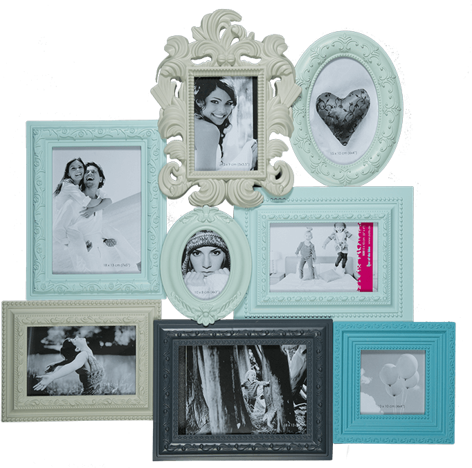 Bilderrahmengalerie Vintage (945x709), Png Download
