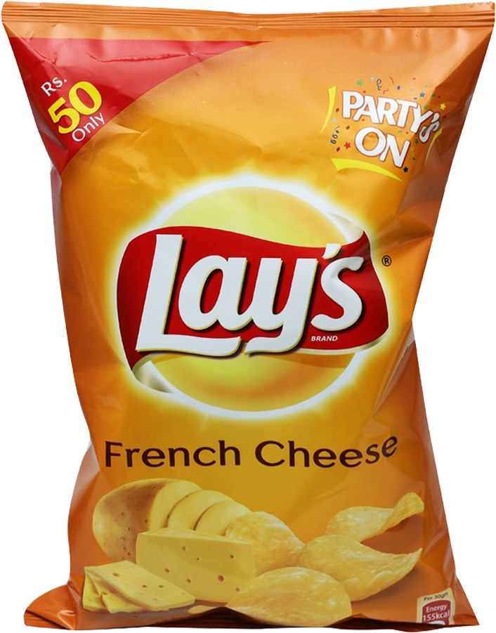 Lays Chips French Cheese 70 Gm - Lays (1000x1000), Png Download