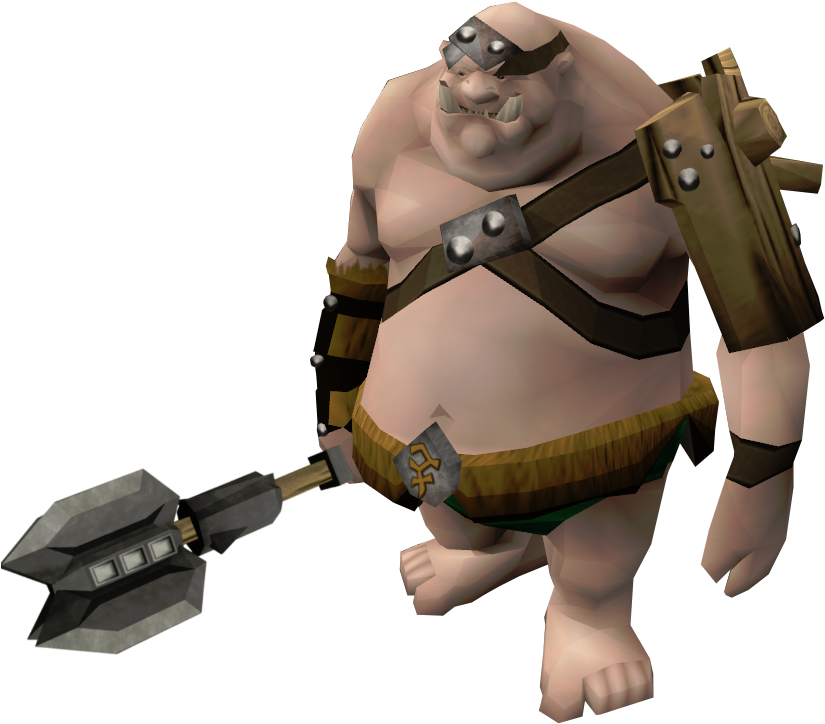 Ogre Warrior - Pc Game (834x729), Png Download