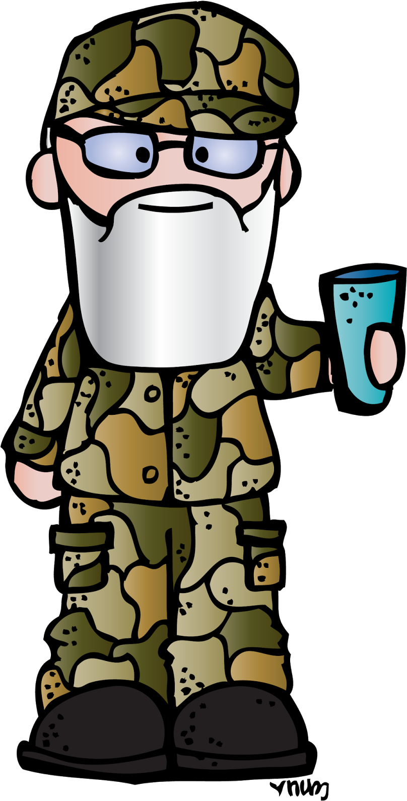 Free Duck-call Cliparts, Download Free Clip Art, Free - Duck Dynasty Clipart (807x1600), Png Download
