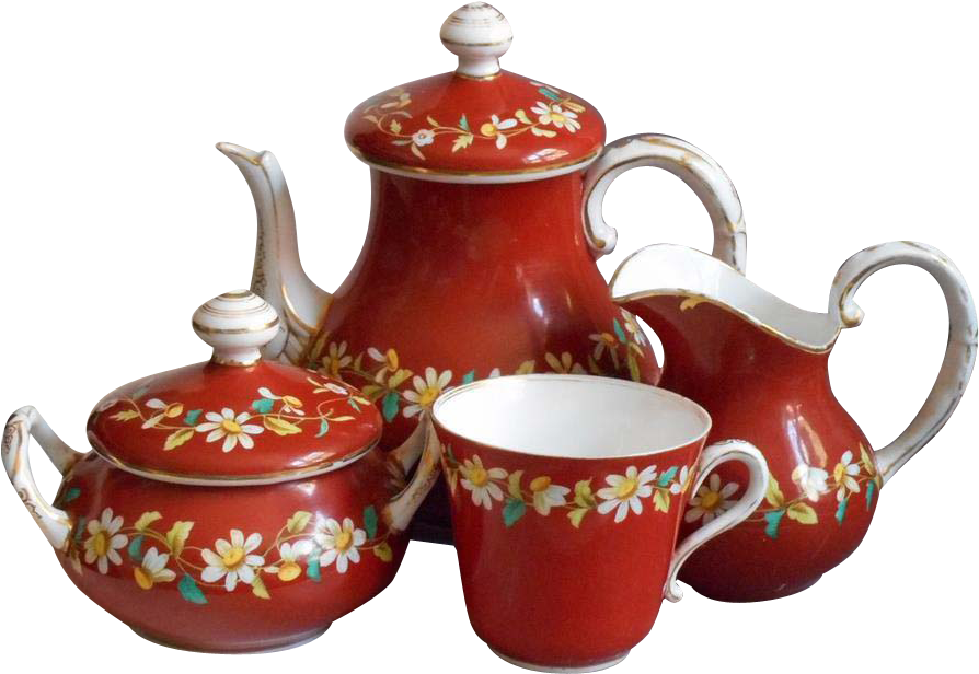 Tea Set Png Transparent Images - Ceramic (893x893), Png Download