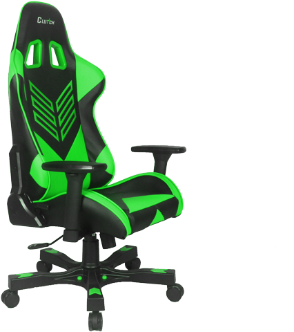 Crank Series “onylight Edition” Green Gaming Chair - Dxracer Green Gaming Chair (600x600), Png Download