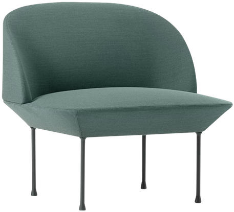 Oslo Norwegian Craftmanship Danish Textiles - Oslo Lounge Chair Muuto (850x850), Png Download