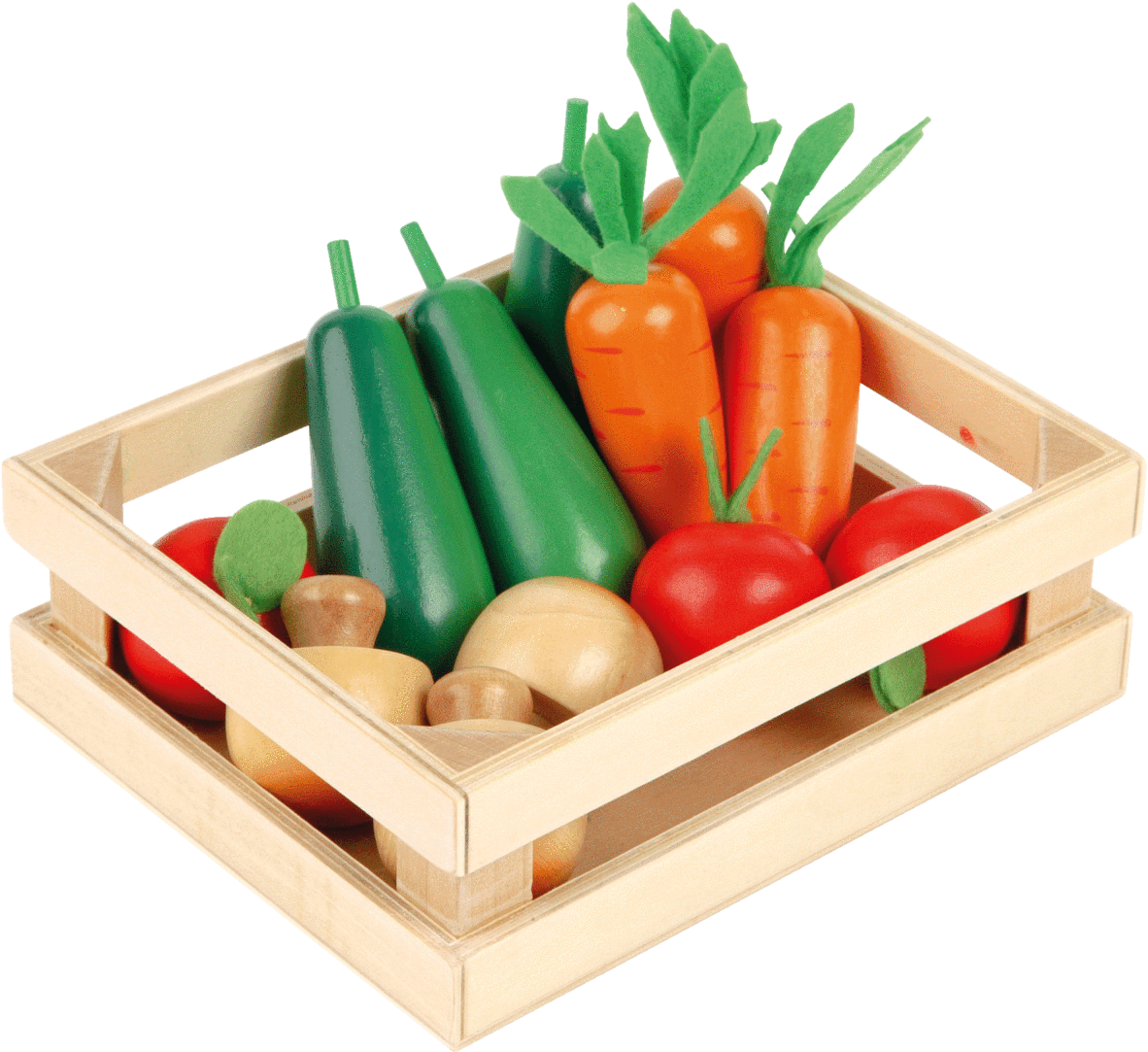 Five A Day Wooden Veg Box - Vegetable (1440x1440), Png Download