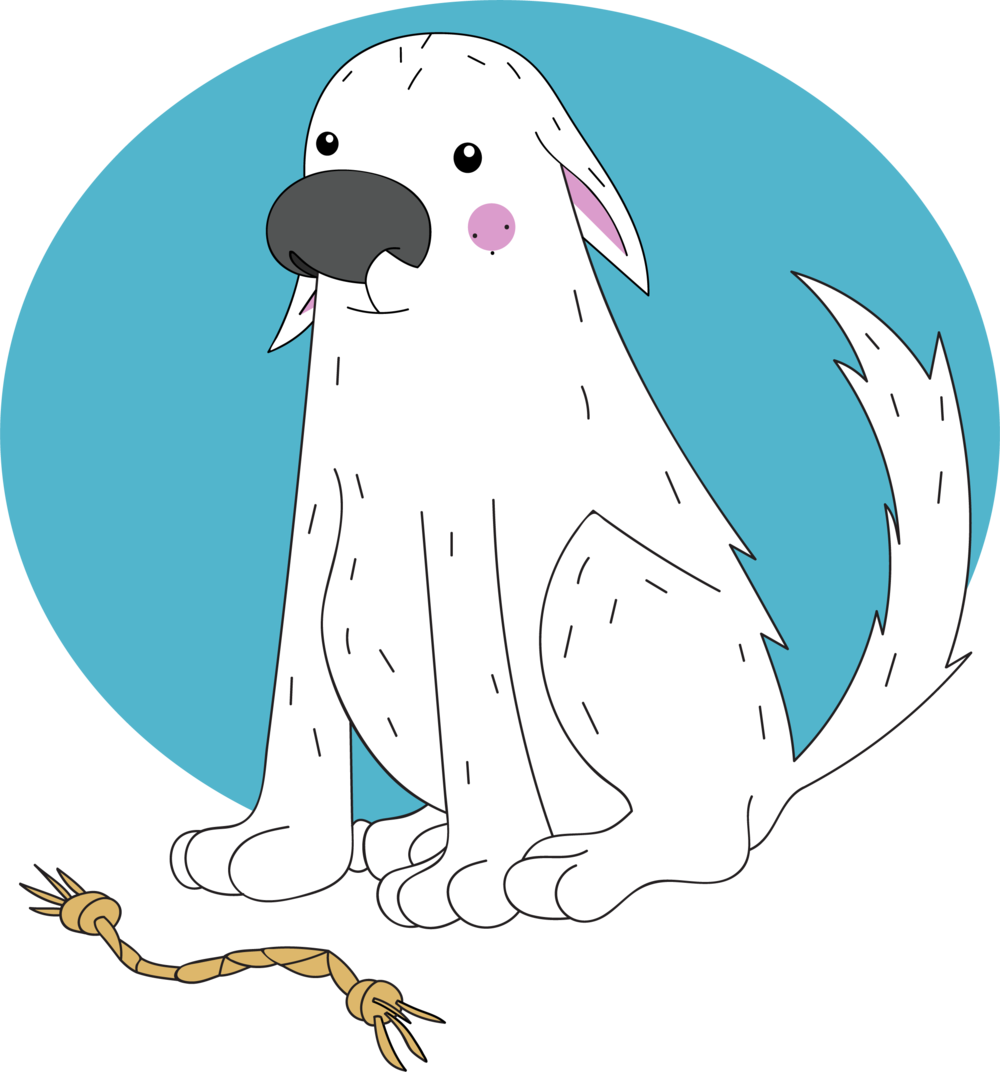 Dog Illustration Image (1000x1072), Png Download