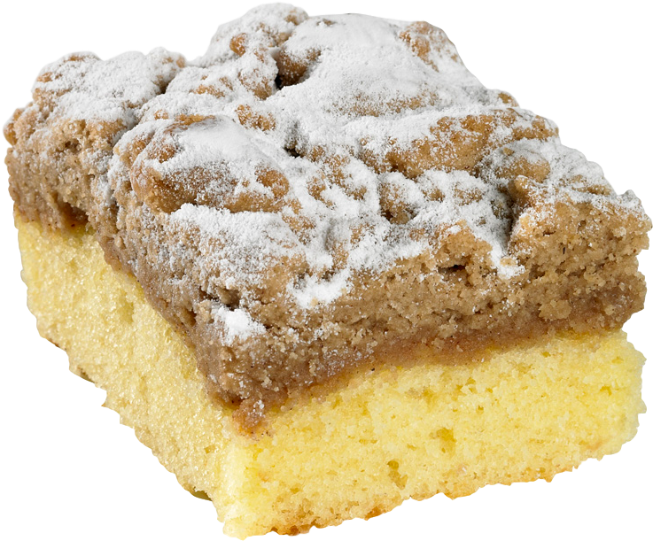Crumb Cake - Snack Cake (1008x946), Png Download